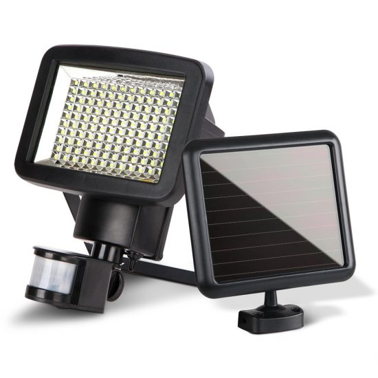 Set of 2 120 LED Solar Powered Sensor Light