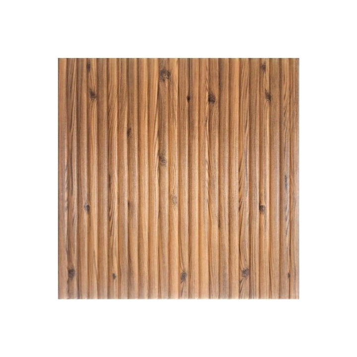 Decorative 3D Foam Wallpaper Panels Bamboo Wood 10PCS