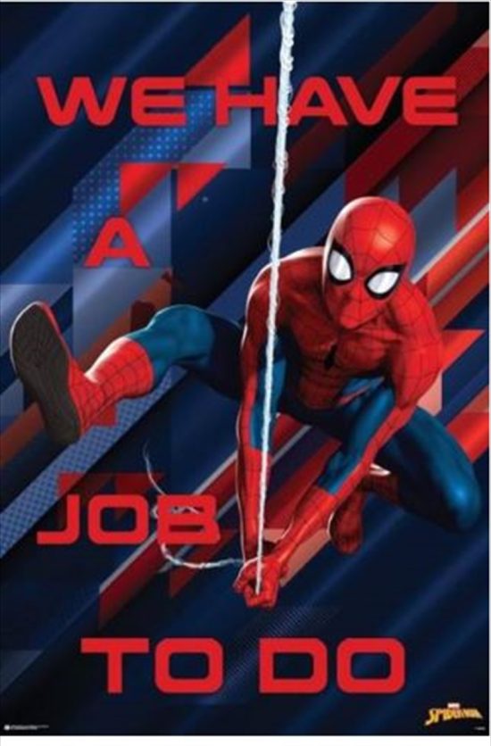 Marvel Spider-Man - Job To Do Poster